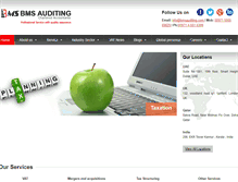 Tablet Screenshot of bmsauditing.com